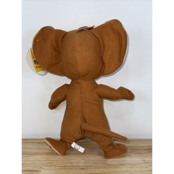 2012 Large 14" Tom and Jerry Plush Toy Factory Warner Bros New With Tags Jerry - Picture 2 of 7